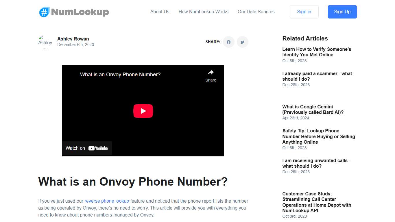 Understanding Onvoy Phone Numbers: Why You Should Be Cautious